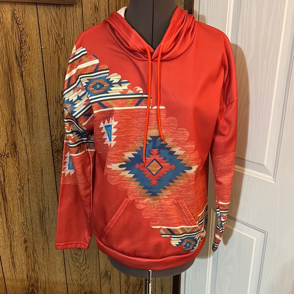 Southwestern Pattern Hoodie